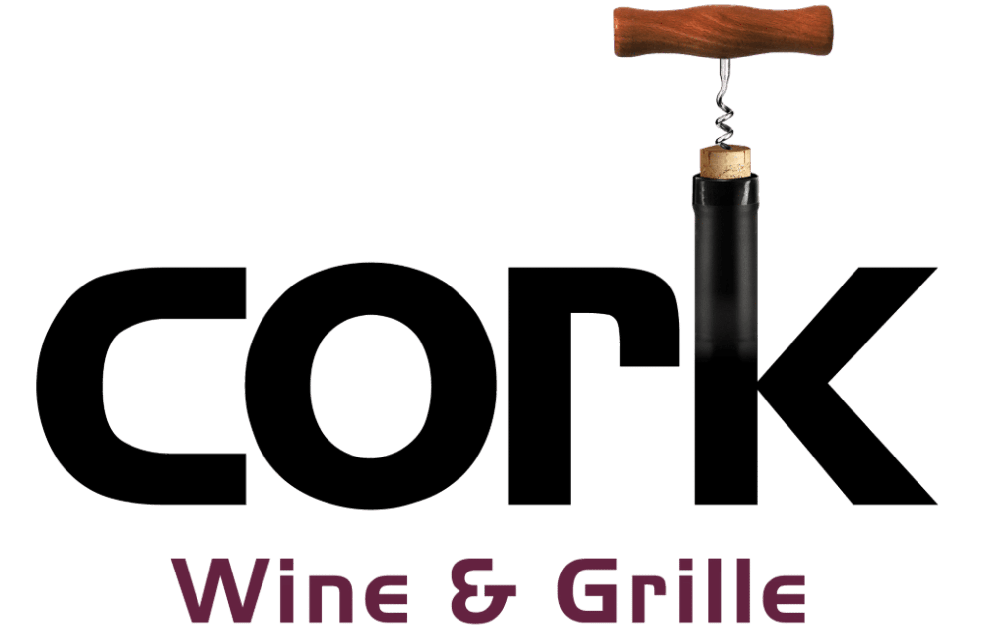 Cork Wine & Grille logo
